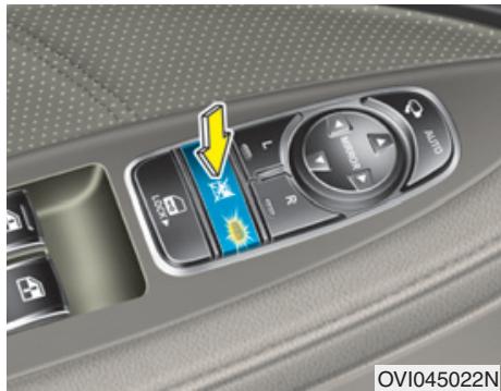 HYUNDAI Equus (2009-2016) - Pour réinitialiser les pare-soleil arrière - 1