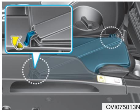 HYUNDAI Equus (2009-2016) - Remplacement du filtre à air - 5