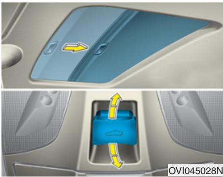 HYUNDAI Equus (2009-2016) - Faire coulisser le toit ouvrant - 1