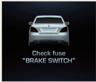 HYUNDAI Equus (2009-2016) - Key not in vehicle (la clé n'est pas dans le véhicule) - 7