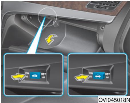 HYUNDAI Equus (2009-2016) - Bouton de commande du couvercle du coffre - 1