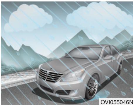 HYUNDAI Equus (2009-2016) - Conduite sous la pluie - 1