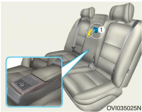 HYUNDAI Equus (2009-2016) - Avancer et reculer l'appuie-tête - 2