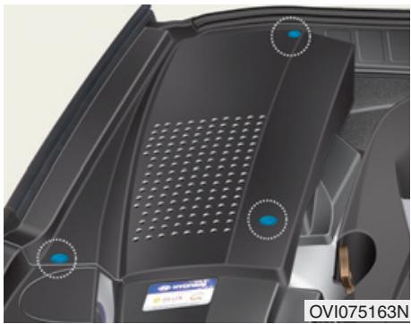 HYUNDAI Equus (2009-2016) - Remplacement du filtre à air - 2