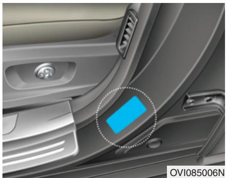 HYUNDAI Equus (2009-2016) - Pression recommandée des pneus à froid - 1