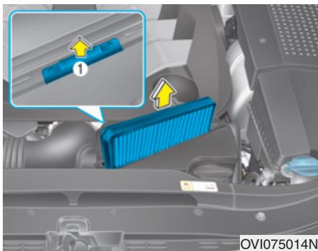 HYUNDAI Equus (2009-2016) - Remplacement du filtre à air - 6