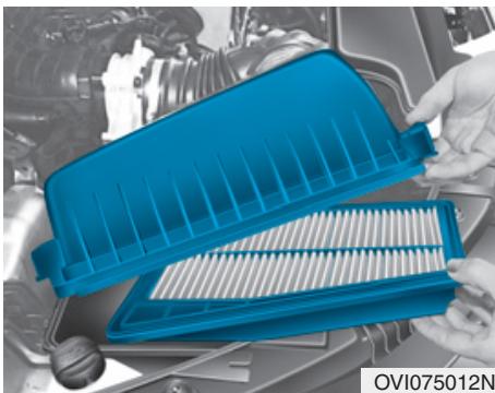 HYUNDAI Equus (2009-2016) - Remplacement du filtre à air - 4