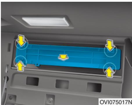 HYUNDAI Equus (2009-2016) - Remplacement du filtre à air - 3