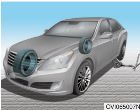 HYUNDAI Equus (2009-2016) - Changer les pneus - 2