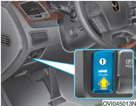 HYUNDAI Equus (2009-2016) - Coffre à ouverture/fermeture électriques (si équipé) - 1