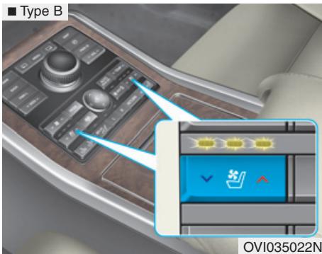 HYUNDAI Equus (2009-2016) - Régulation de la température du siège (si équipé) - 2