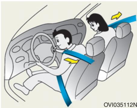 HYUNDAI Equus (2009-2016) - Prétendeur de ceinture de sécurité - 1