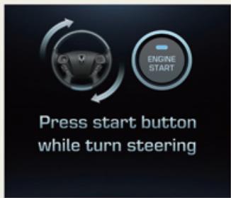 HYUNDAI Equus (2009-2016) - Key not in vehicle (la clé n'est pas dans le véhicule) - 2