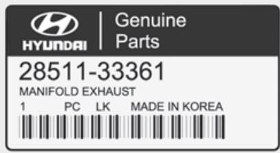 HYUNDAI Equus (2009-2016) - Genuine Parts - 1