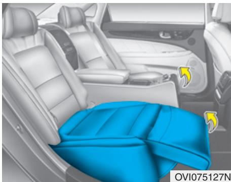 HYUNDAI Equus (2009-2016) - Retirer le siège arrière - 4
