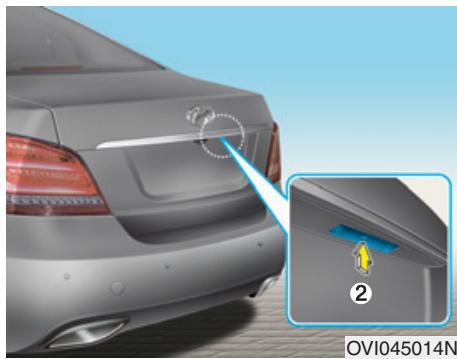 HYUNDAI Equus (2009-2016) - Coffre à ouverture/fermeture électriques (si équipé) - 2