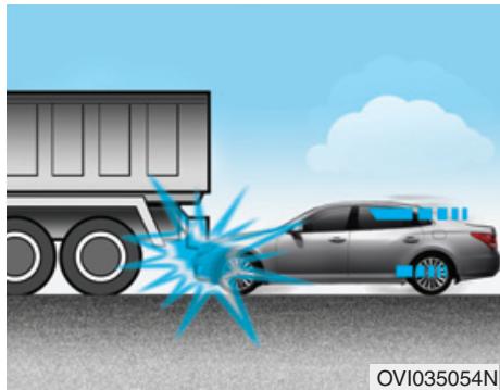 HYUNDAI Equus (2009-2016) - Situations où les coussins gonflables ne se déploieront pas - 5