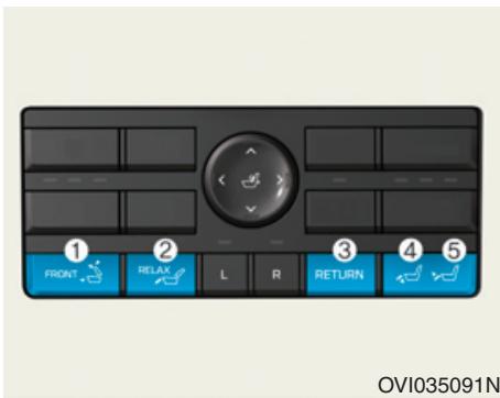 HYUNDAI Equus (2009-2016) - Fonction de commodité VIP (configuration à 2 sièges) - 1