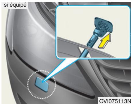 HYUNDAI Equus (2009-2016) - Remplacement des ampoules des phares avant, feux de position, clignotants, catadioptres, phares antibrouillard avant - 3
