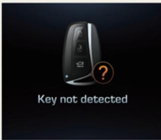 HYUNDAI Equus (2009-2016) - Key not detected (clé non détectée) - 1