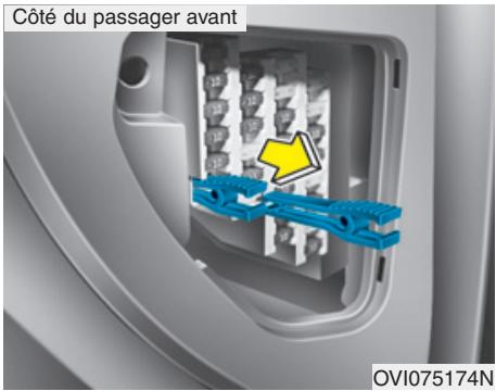 HYUNDAI Equus (2009-2016) - Remplacement des fusibles sur le panneau de la planche de bord - 4