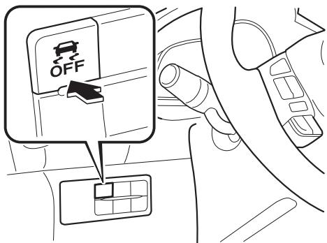 MAZDA 3 (2013-2017) - ▼Interrupteur DSC OFF - 1