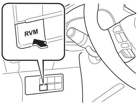 MAZDA 3 (2013-2017) - ▼Interrupteur RVM - 1