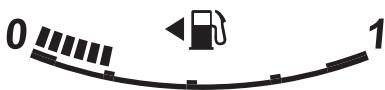 MAZDA 3 (2013-2017) - ▼ Jauge de carburant (Sans affichage multi-informations) - 4