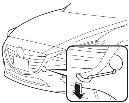 MAZDA 3 (2013-2017) - ▼ Crochets de remorquage - 1