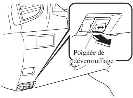MAZDA 3 (2013-2017) - ▼ Ouverture du capot - 1