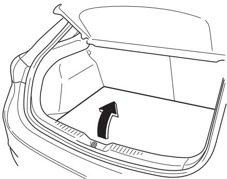 MAZDA 3 (2013-2017) - ▼ Compartiment inférieur de compartiment à bagages\* - 1