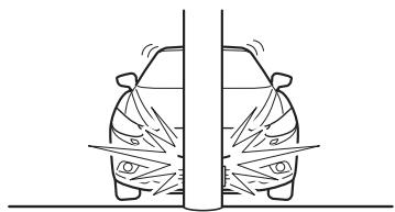 MAZDA 3 (2013-2017) - Limites à la détection des collisions frontale/semi-frontale: - 1