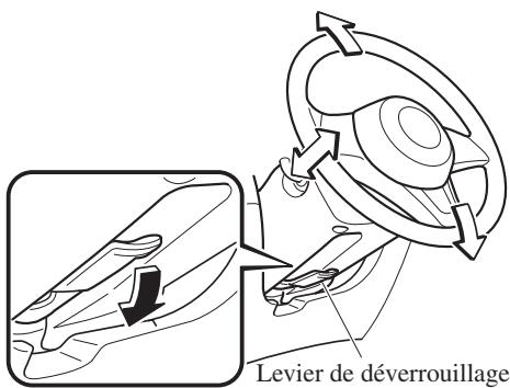 MAZDA 3 (2013-2017) - ▼ Ajustement du volant de direction - 1