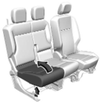 OPEL Combo D Phase 1 (2018-2023) - Rabattement de siège banquette côte passager avant - 3
