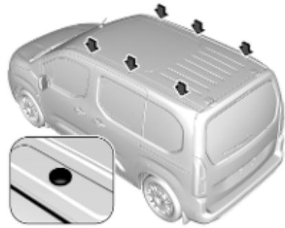 OPEL Combo D Phase 1 (2018-2023) - Véhicules sans rail de toit - 1