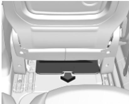 OPEL Combo D Phase 1 (2018-2023) - Rangement dans l'espace des pieds - 1