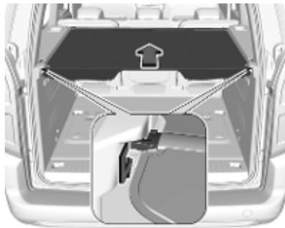 OPEL Combo D Phase 1 (2018-2023) - Cache-bagages arrêté - 2