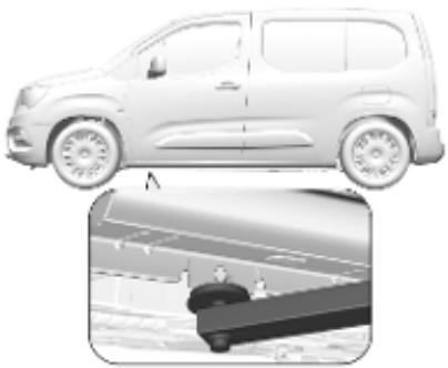 OPEL Combo D Phase 1 (2018-2023) - Positions de mise sur cric - 2