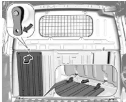 OPEL Combo D Phase 1 (2018-2023) - Dépose du volet - 2