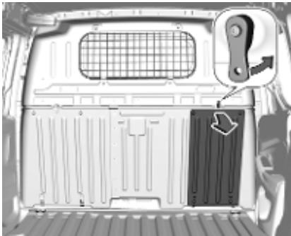 OPEL Combo D Phase 1 (2018-2023) - Dépose du volet - 1