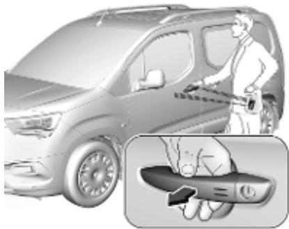 OPEL Combo D Phase 1 (2018-2023) - Fonctionnement du système à clé électronique - 1