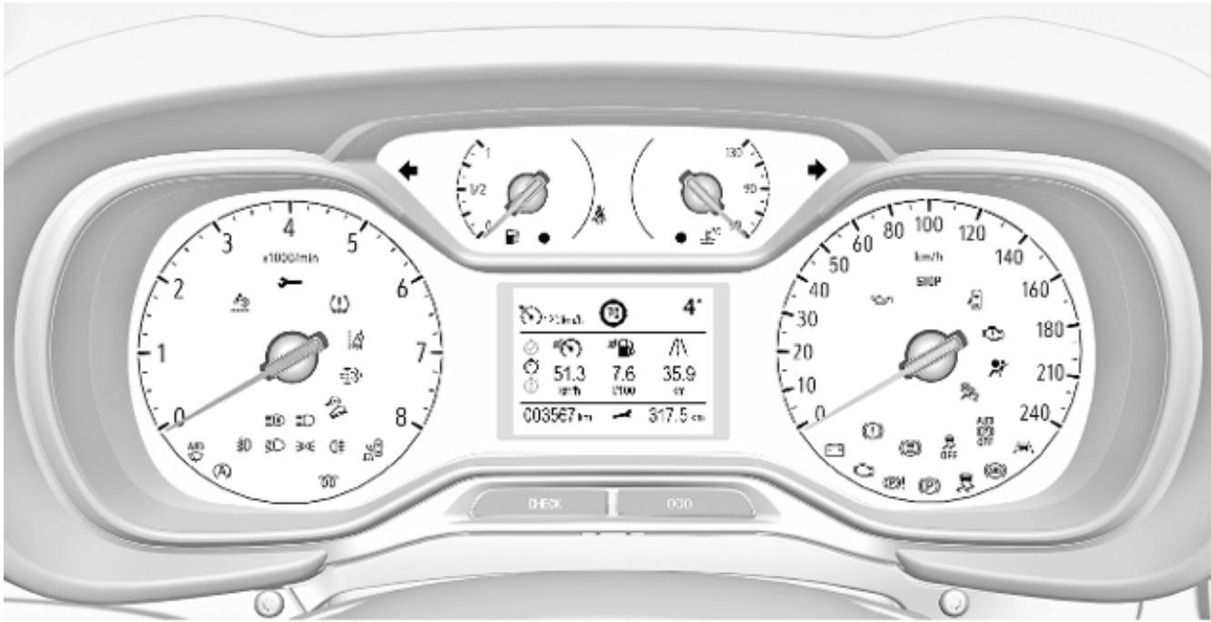 OPEL Combo D Phase 1 (2018-2023) - Combé d'instruments - 1
