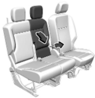 OPEL Combo D Phase 1 (2018-2023) - Rabattement de siège banquette côte passager avant - 1