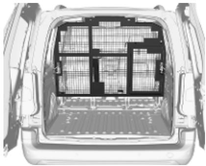 OPEL Combo D Phase 1 (2018-2023) - Grille de coffre - 1