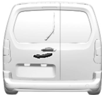 OPEL Combo D Phase 1 (2018-2023) - Portes arriere - 1