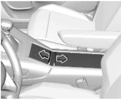 OPEL Combo D Phase 1 (2018-2023) - Rangement dans la console centrale - 1