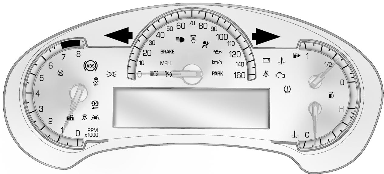 CADILLAC CTS 3 (2015) - 5-12 Instruments et commandes - 1