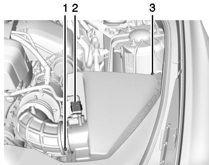 CADILLAC CTS 3 (2015) - Comment inspecter le filtre à air du moteur - 1
