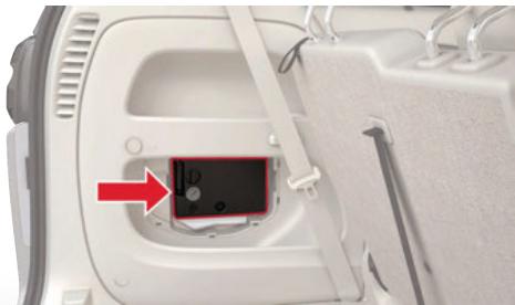 Chrysler Grand Caravan (2025) - Emplacement de la trousse d'entretien des pneus - 2