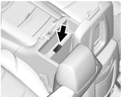 CHEVROLET Tahoe 4 (2015-2020) - Démarrage du véhicule avec une pile d'émetteur faible - 1